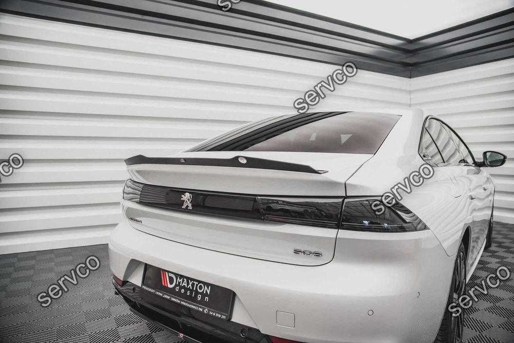 Eleron spoiler cap Peugeot 508 Sedan Mk2 2018- v2 - Maxton Design