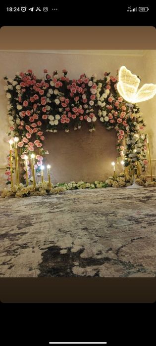 Волшебная фотозона для особенного дня 
Каждая деталь продумана с лю