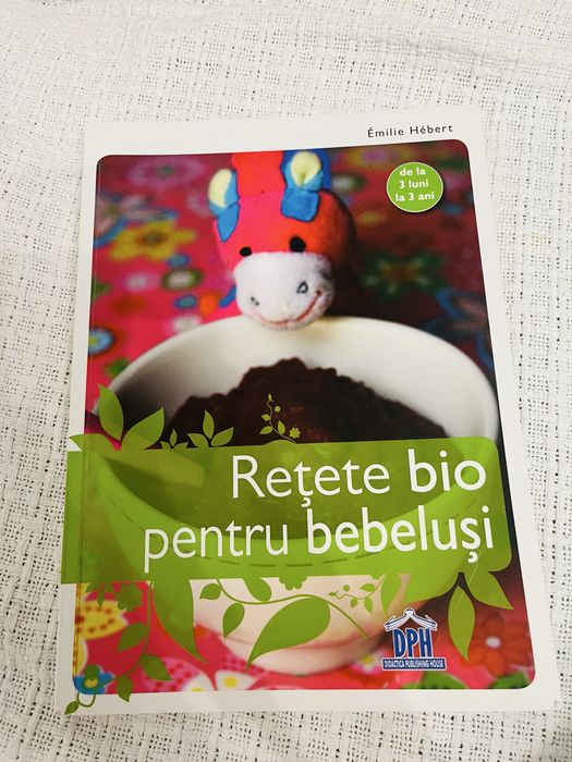 Carte pentru diversificare si retete bio copii + CADOU
