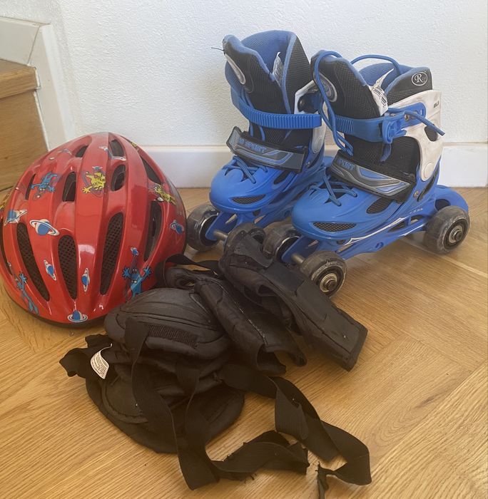 role mărime ajustabilă 27-30 + cască + protecții