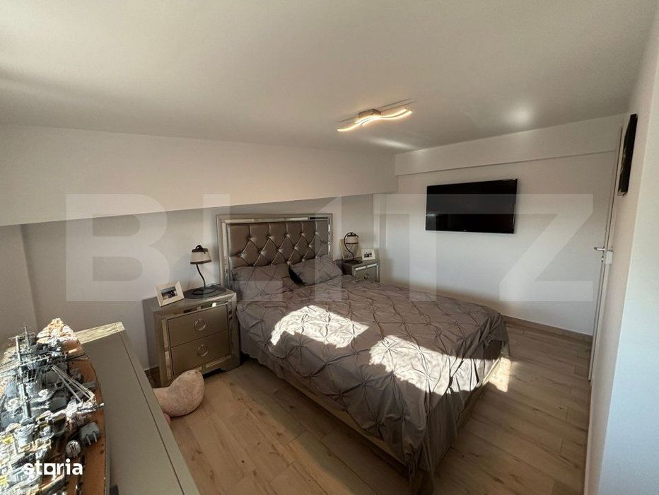 Apartament ultrafinisat cu 4 camere, tip penthouse, zona Billa