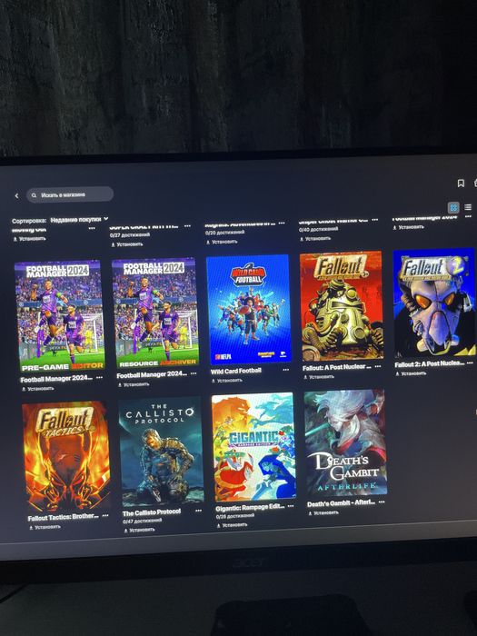 EPIC GAMES аккаунт с играми