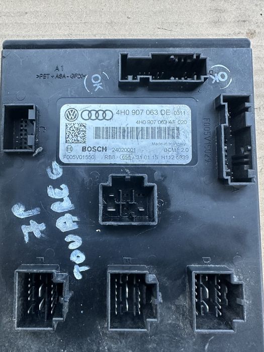 Modul / calculator confort BCM Volkswagen Touareg 7p / porsche cayenne / panamera 4H0907063DE