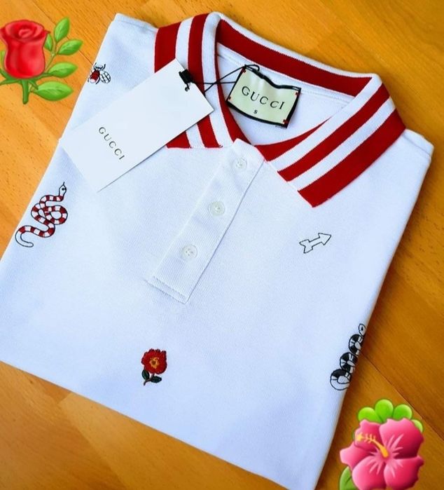 Tricou bumbac logo brodat, super model