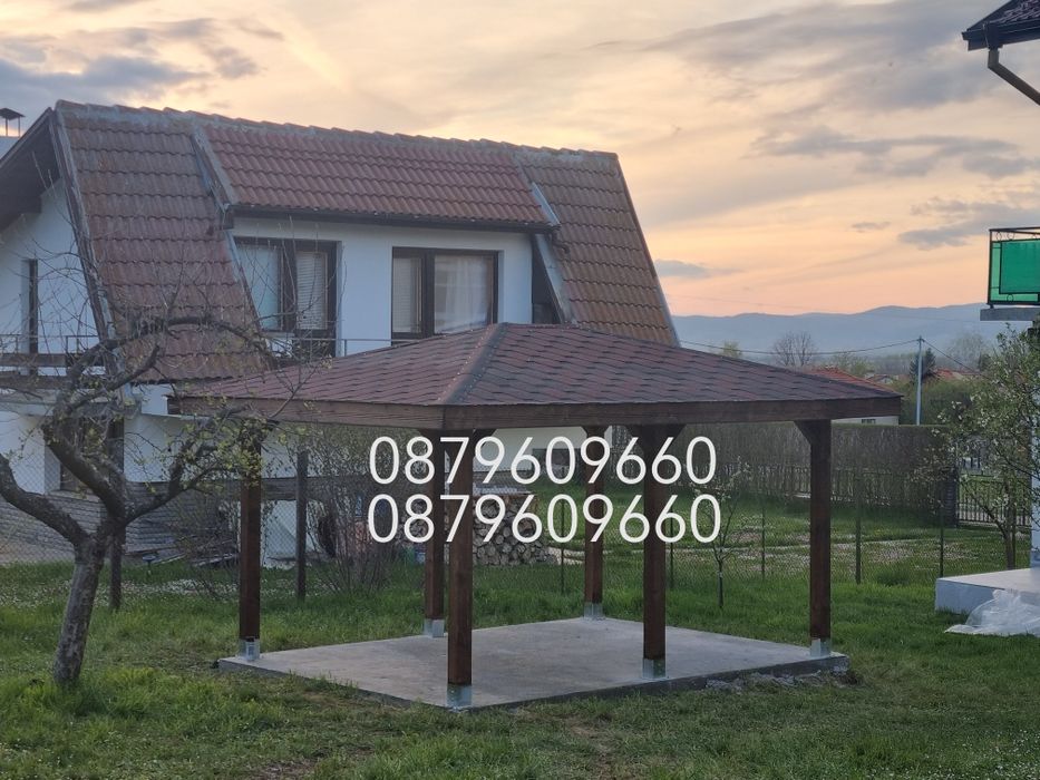 Навеси от Дърво Козирки Декинг огради