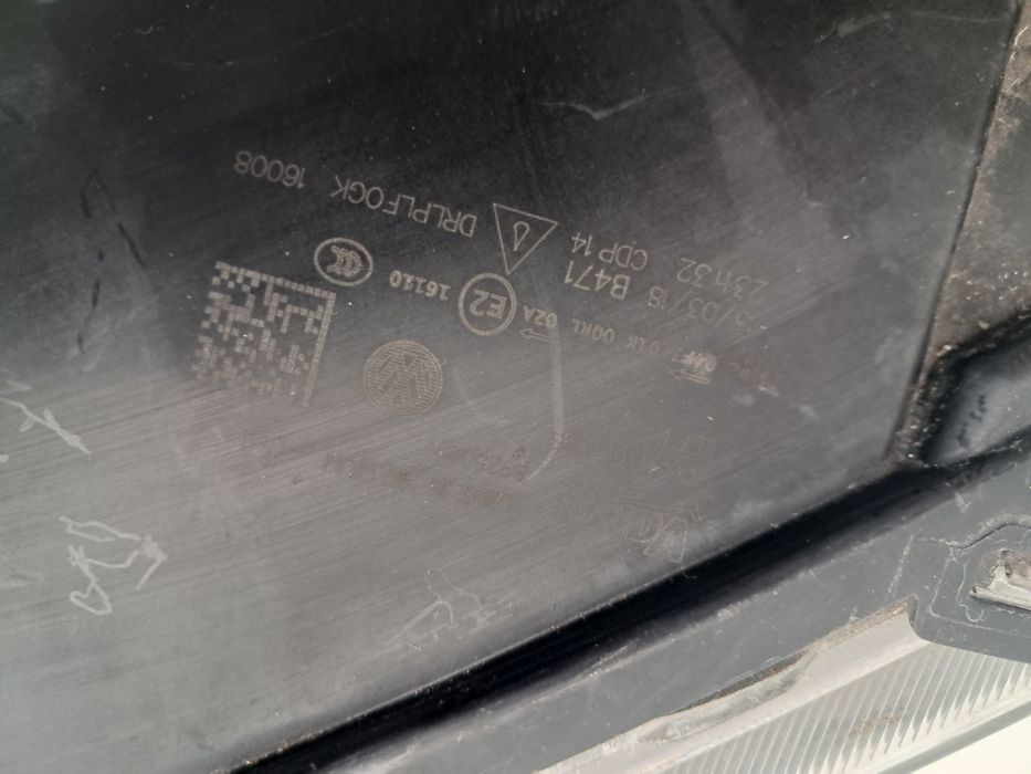 Халоген Vw Polo 6 2017/2021г