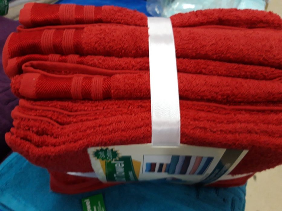 Set 10 prosoape, bumbac 100%, Pakistan, ambalaj cadou. Calitate !