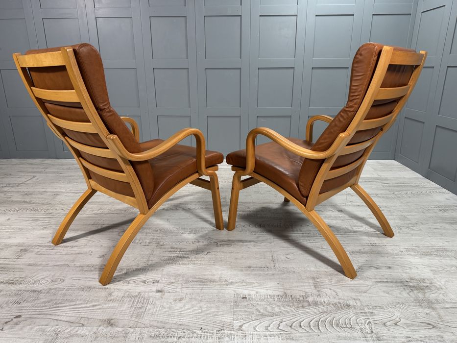Датски кожени кресла Stouby Д1119