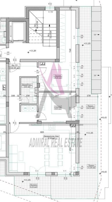 Продава се Тристаен апартамент в Варна, Кайсиева градина - 133 кв.м за 1187 €/кв.м - Снимка #2