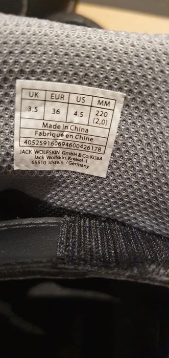 Jack Wolfskin iarna ghete mar. 36