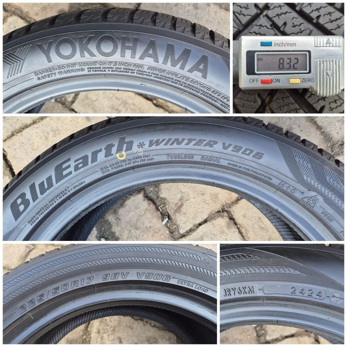 O bucată 225/50 R17 M+S iarnă - una Michelin Firestone Hankook Yokoham