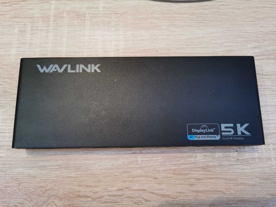 WavLink докинг станция 2 по 4k 60Hz без DP - през обикновено USB 3.0