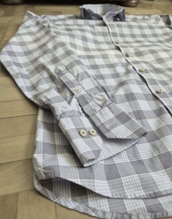 Cămașă de lux Stenströms, Bărbați, Twofold Super Cotton - 39