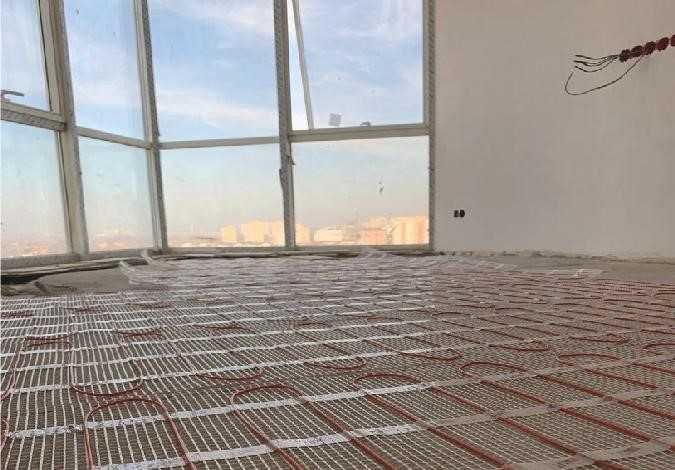 Электрические теплые полы греющий мат IQ FLOOR MAT