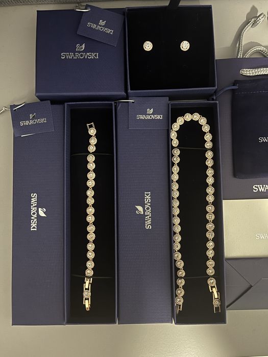 Set Swarovski Angelic RoseGold Complet