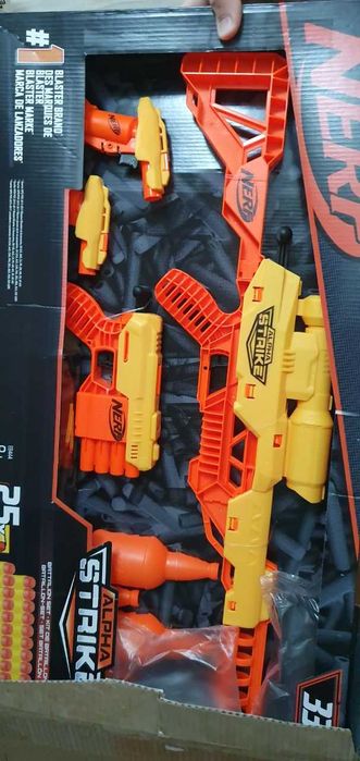 Игровой бластер nerf