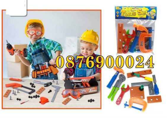 ПРОМО! Детски комплект за игра Инструменти 14 части