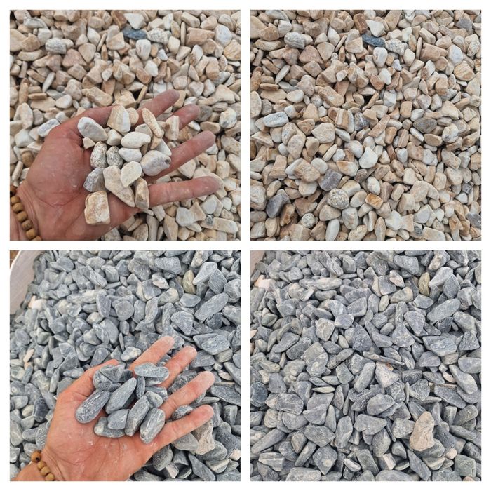 Piatra decorativa gradina grecia alba si multicolora