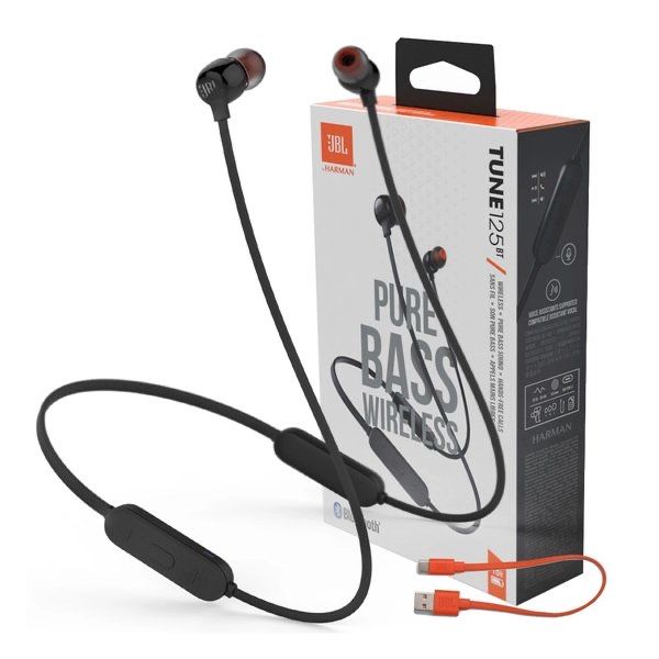 Беспроводные наушники Jbl tune 125  наушники для спорта на шею