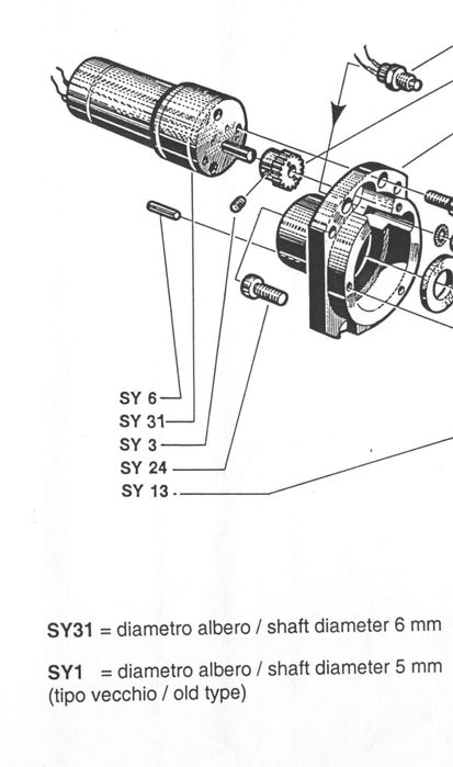Мотор SY31 за трашачка Comelz SS20