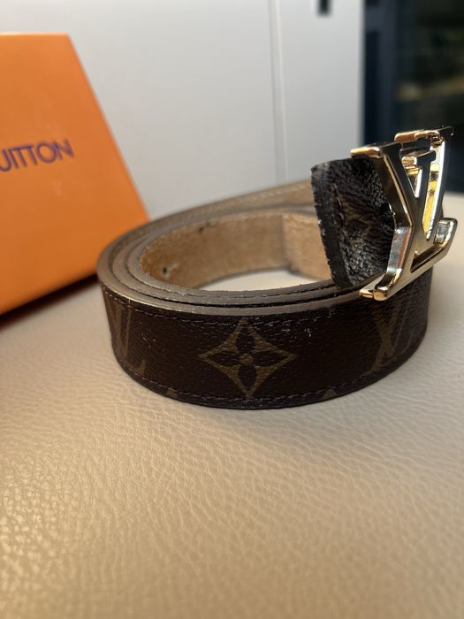 Curea din piele maro