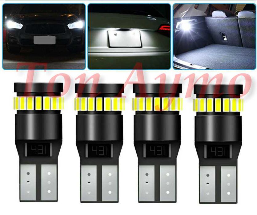 LED крушки T10 / W5W CANBUS Канбус Без Грешки Супер Ярки 12V