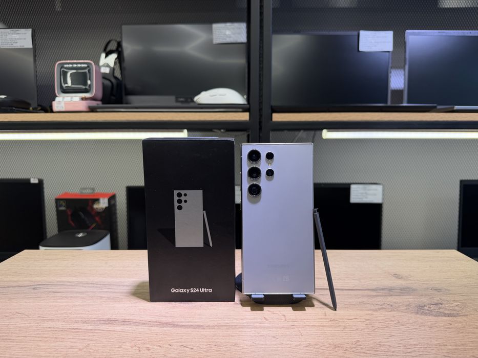 Samsung S24 Ultra, 12/256 GB, Titanium Gray, контрактный, 1608/А10