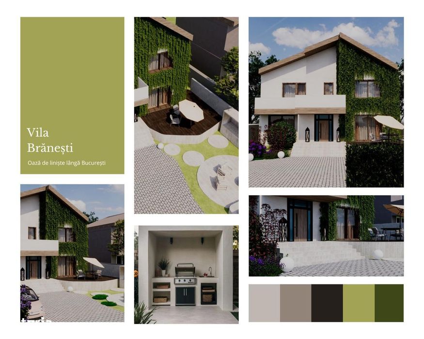 Casa rezidentiala premium, aproape de Bucuresti-Branesti