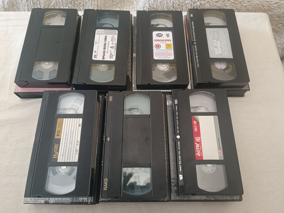 Видео касетки VHS