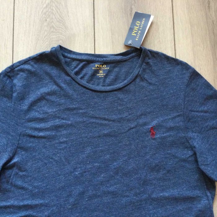 НОВА оригинална синя памучна тениска POLO RALPH LAUREN размер M от САЩ