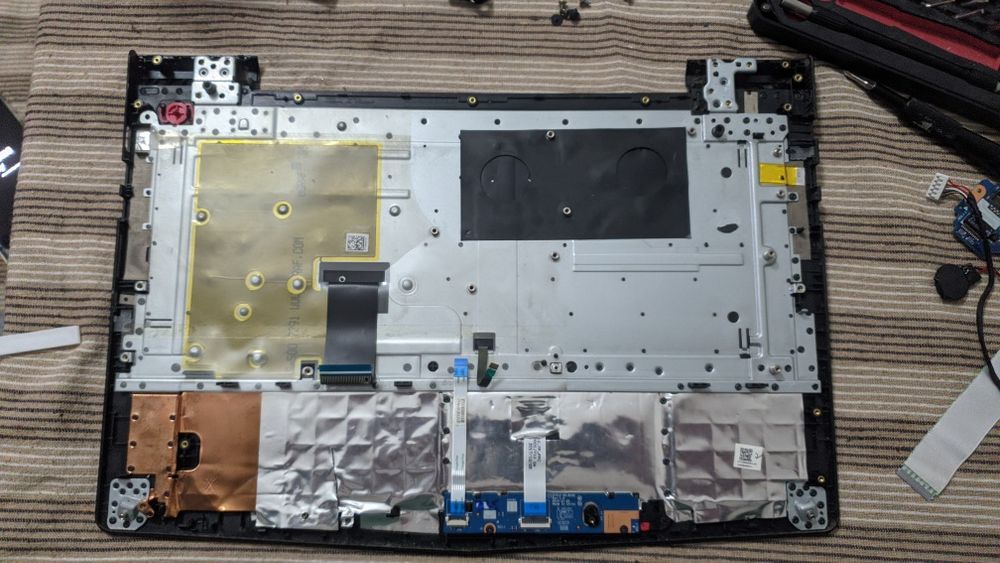 Lenovo legion Y520 на части