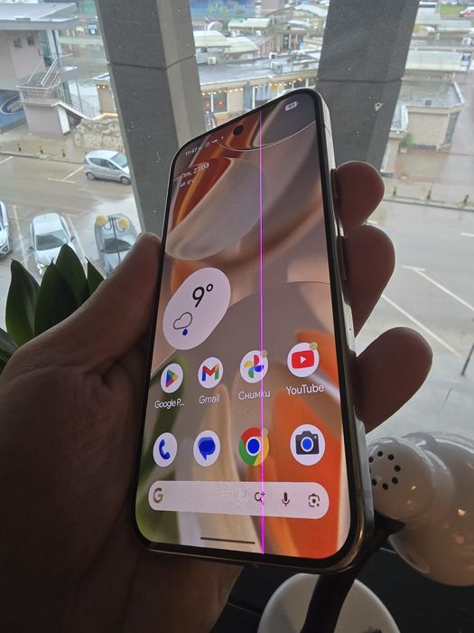 Google pixel 9 pro с кутия