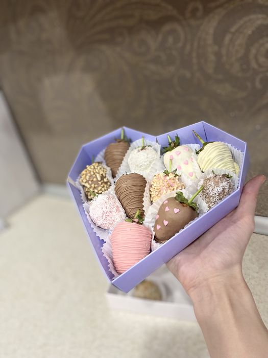 Клубника в шоколаде callebaut