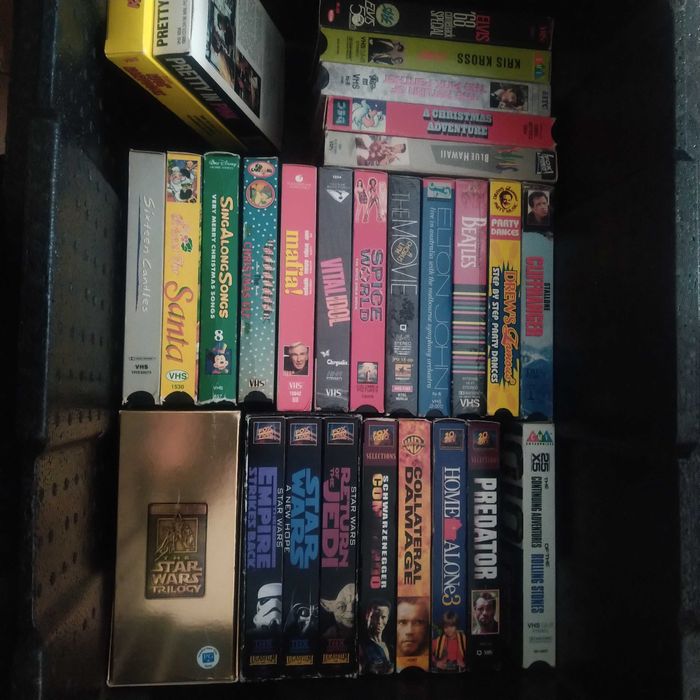 Видеокассеты vhs