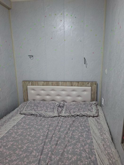 1 комнатная (38кв.м.) в 8 микрорайоне (Чинара) | переделанная в 2х ком