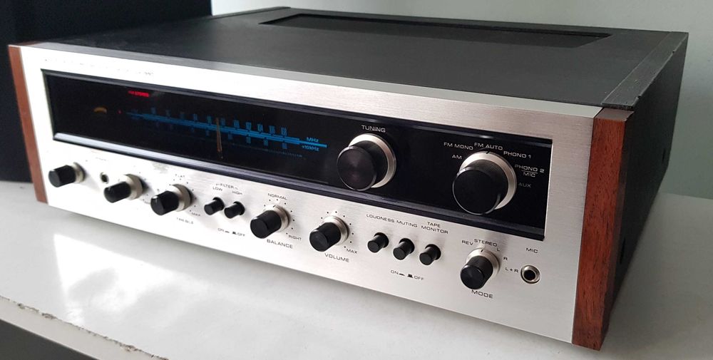 Pioneer SX-990 Stare de Colecție Receiver „Black Scale” Mufe Originale
