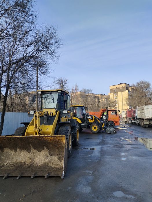 Погрузчик, экскаватор, хова