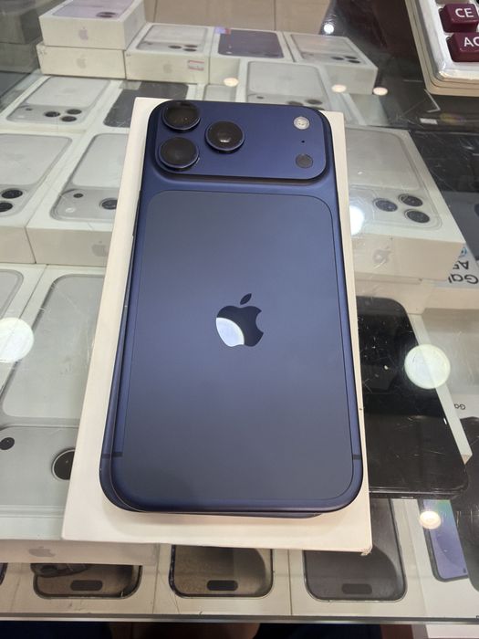 iphone 17 pro max 256 gb blue e sim e sim batareka 100%