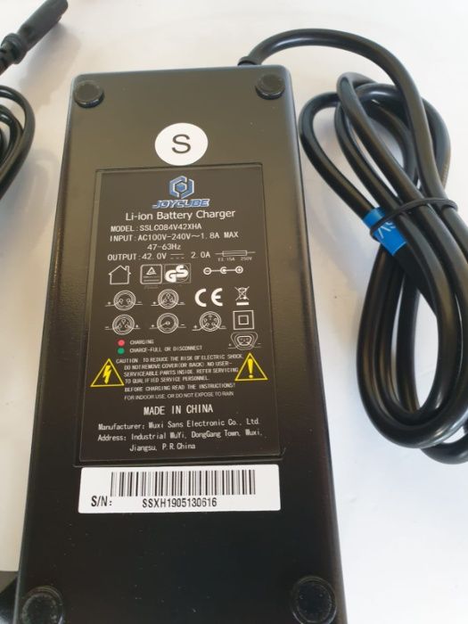 Incarcator Fischer 5 pini 36V bicicleta electrica Bafang Phylion,