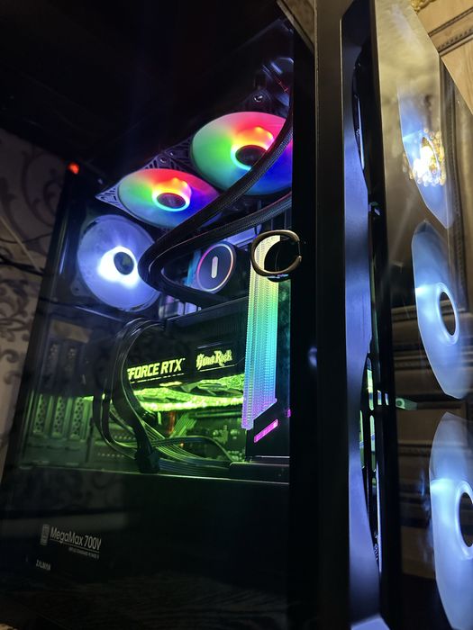 Игровой ПК i9-10900F RTX 3070 Ti GameRock 32GB RAM 1TB SSD + 1TB HDD