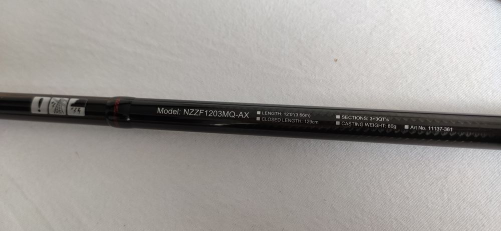 Daiwa N'ZON Z   Feeder Въдица за фидер риболов - 3.60m, акция 80gr