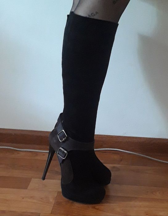 Продам сапоги. Замша натуральная