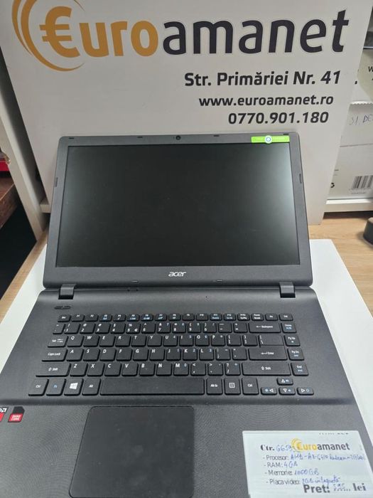 Laptop Acer, 4GB RAM, 1TB ROM, procesor AMD A8-6410 -P-