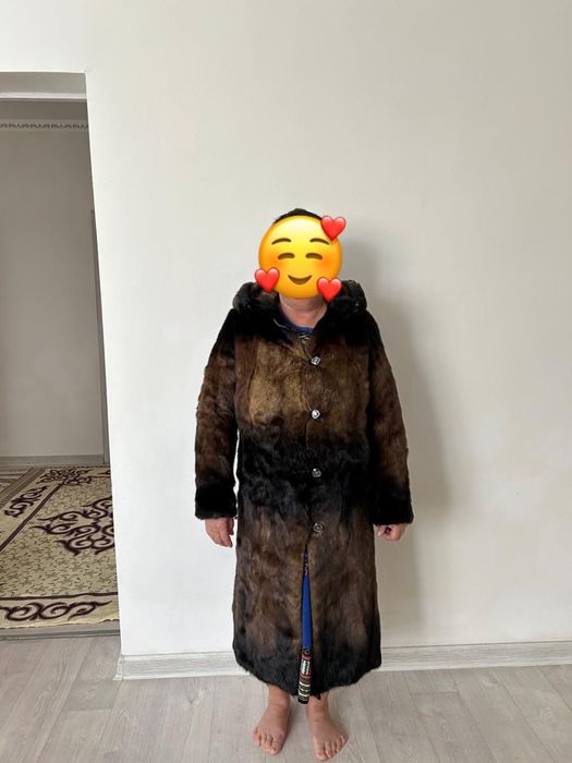 Норковая шуба и шапка