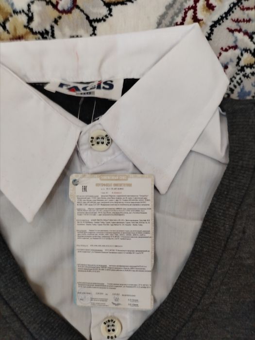 Джемпер обманка в школу