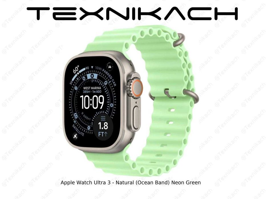 Apple Watch Ultra 3 Ocean Band • Yetkazib berish • Tekshirib to‘lash