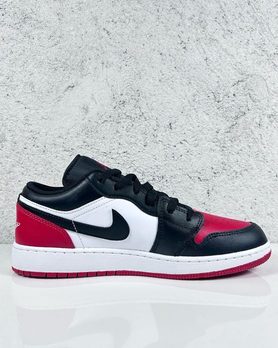 Air Jordan 1 Low Bred Toe 2.0