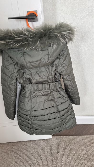 Пальто- пуховик на девочку 122