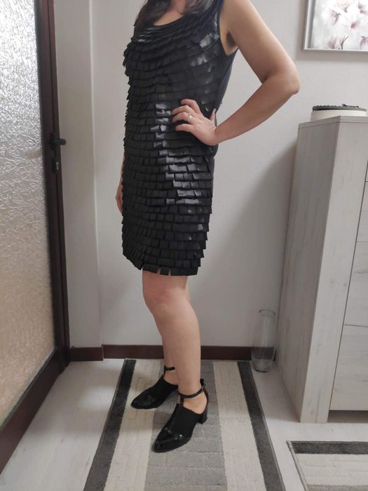 Рокля официална сатен!