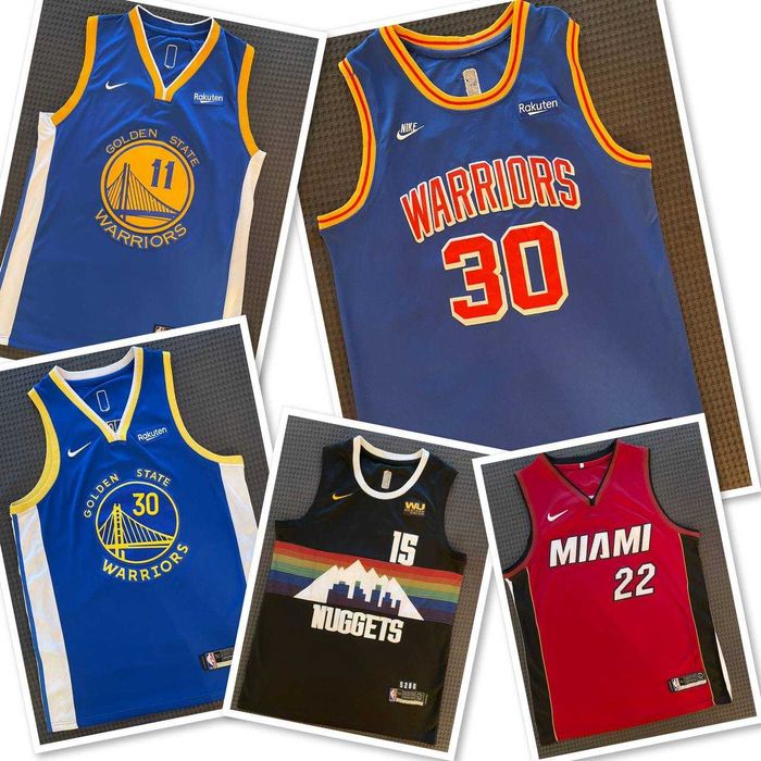 Джерси НБА из личной коллекции